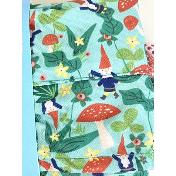 Eyecandy Kids Gardening Half Apron & Glove Set ~ Forest Gnomes & Mushrooms - Picture 3 of 5